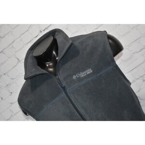 Columbia Field Gear Fleece Jacket Vest Mens Size XL Camping Hiking Polyester
